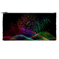 Particles Waves Line Multicoloured Pencil Case by Proyonanggan