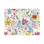 Flowers Nature Wallpaper Background Premium Plush Fleece Blanket (Mini) 35 x27  Blanket Front