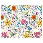 Flowers Nature Wallpaper Background Premium Plush Fleece Blanket (Medium) 60 x50  Blanket Front