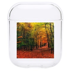 Forest Woods Autumn Nature Hard Pc Airpods 1/2 Case by Proyonanggan