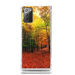 Forest Woods Autumn Nature Samsung Galaxy Note 20 Tpu Uv Case by Proyonanggan