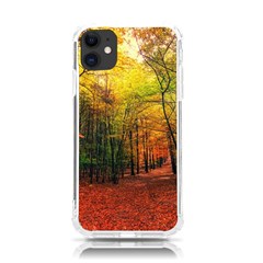 Forest Woods Autumn Nature Iphone 11 Tpu Uv Print Case by Proyonanggan