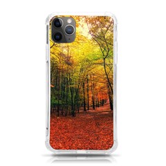 Forest Woods Autumn Nature Iphone 11 Pro Max 6 5 Inch Tpu Uv Print Case by Proyonanggan