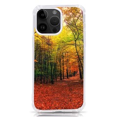 Forest Woods Autumn Nature Iphone 14 Pro Max Tpu Uv Print Case by Proyonanggan