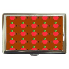 Apple Arrow Pattern Design Drawing Cigarette Money Case by Proyonanggan