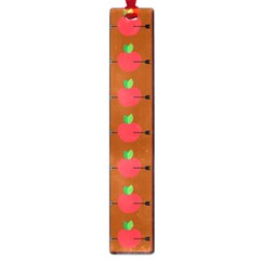 Apple Arrow Pattern Design Drawing Large Book Marks by Proyonanggan