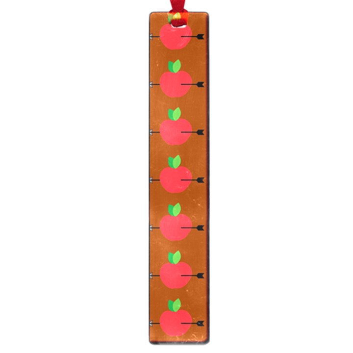 Apple Arrow Pattern Design Drawing Large Book Marks