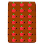 Apple Arrow Pattern Design Drawing Removable Flap Cover (L) Front