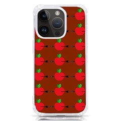 Apple Arrow Pattern Design Drawing Iphone 14 Pro Tpu Uv Print Case by Proyonanggan