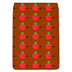 Apple Arrow Pattern Design Drawing Removable Flap Cover (l)