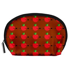 Apple Arrow Pattern Design Drawing Accessory Pouch (large) by Proyonanggan