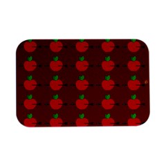 Apple Arrow Pattern Design Drawing Open Lid Metal Box (silver)   by Proyonanggan