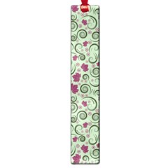 Swirls Foliage Leaves Green Large Book Marks by Proyonanggan