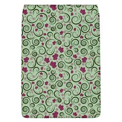 Swirls Foliage Leaves Green Removable Flap Cover (l) by Proyonanggan