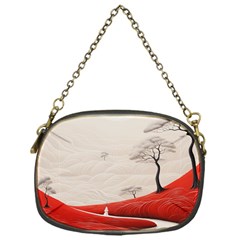 Trees Forest Path Chain Purse (one Side) by Proyonanggan