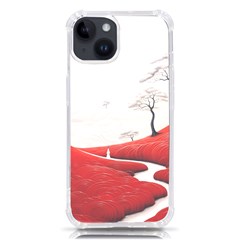 Trees Forest Path Iphone 14 Tpu Uv Print Case by Proyonanggan