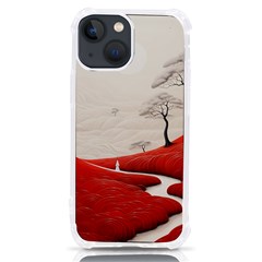 Trees Forest Path Iphone 13 Mini Tpu Uv Print Case by Proyonanggan