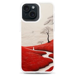 Trees Forest Path Iphone 15 Plus Tpu Uv Print Case by Proyonanggan