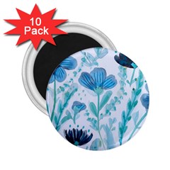 Flowers Petals Bloom 2 25  Magnets (10 Pack)  by Proyonanggan