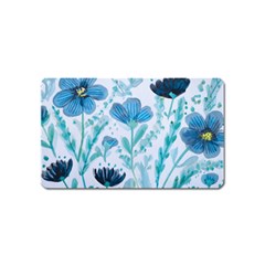 Flowers Petals Bloom Magnet (name Card) by Proyonanggan