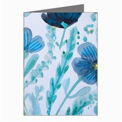 Flowers Petals Bloom Greeting Cards (pkg Of 8)