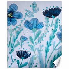 Flowers Petals Bloom Canvas 11  X 14  by Proyonanggan