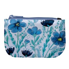 Flowers Petals Bloom Large Coin Purse by Proyonanggan