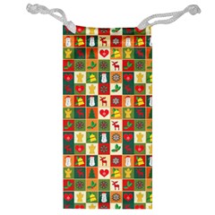 Template Christmas Pattern Jewelry Bag