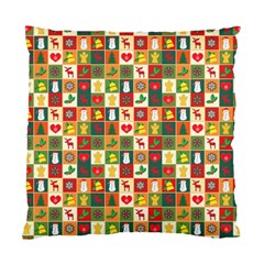 Template Christmas Pattern Standard Cushion Case (one Side)