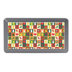 Template Christmas Pattern Memory Card Reader (mini)