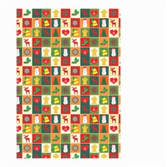 Template Christmas Pattern Small Garden Flag (two Sides)