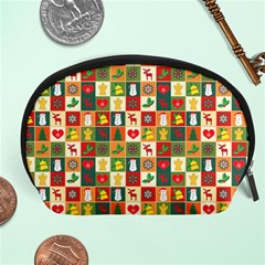 Template Christmas Pattern Accessory Pouch (large)