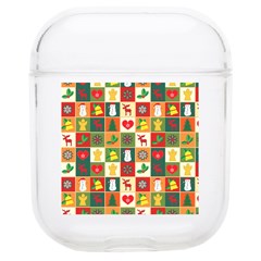 Template Christmas Pattern Soft Tpu Airpods 1/2 Case