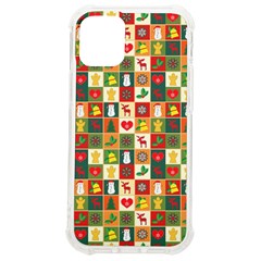 Template Christmas Pattern Iphone 12 Mini Tpu Uv Print Case	