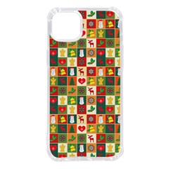 Template Christmas Pattern Iphone 14 Plus Tpu Uv Print Case