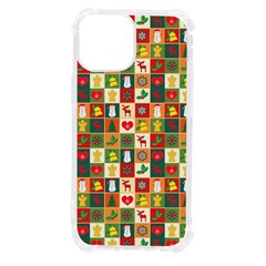 Template Christmas Pattern Iphone 13 Mini Tpu Uv Print Case