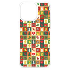 Template Christmas Pattern Iphone 15 Plus Tpu Uv Print Case