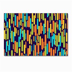 Illustration Abstract Line Postcards 5  X 7  (pkg Of 10)