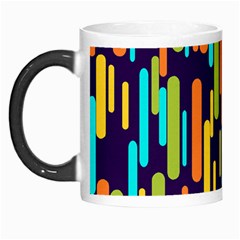 Illustration Abstract Line Morph Mug