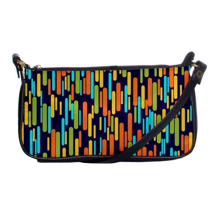 Illustration Abstract Line Shoulder Clutch Bag