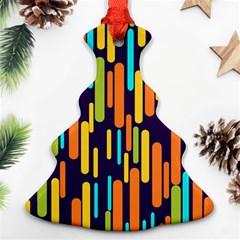 Illustration Abstract Line Ornament (christmas Tree) 