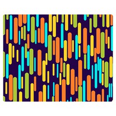 Illustration Abstract Line Premium Plush Fleece Blanket (medium) by anzea