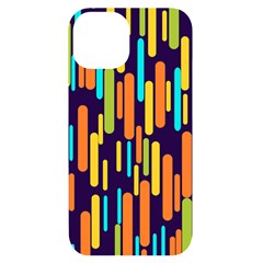 Illustration Abstract Line Iphone 14 Black Uv Print Case by anzea