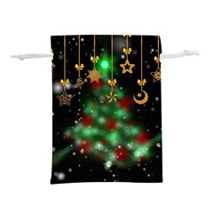 Christmas Star Jewellery Lightweight Drawstring Pouch (s) by anzea