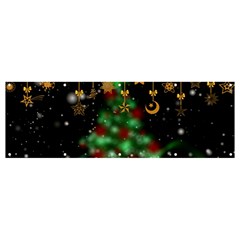 Christmas Star Jewellery Banner And Sign 12  X 4  by anzea