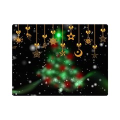 Christmas Star Jewellery Premium Plush Fleece Blanket (mini) by anzea