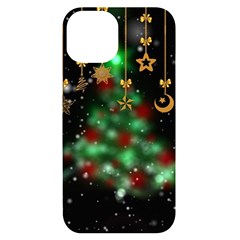 Christmas Star Jewellery Iphone 14 Black Uv Print Case by anzea