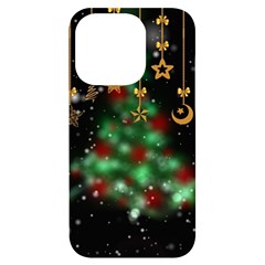 Christmas Star Jewellery Iphone 14 Pro Black Uv Print Case by anzea