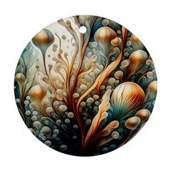 Undersea Dreams Saltwater Ocean Ornament (round) by Apenda