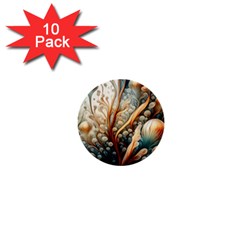 Undersea Dreams Saltwater Ocean 1  Mini Buttons (10 Pack)  by Apenda